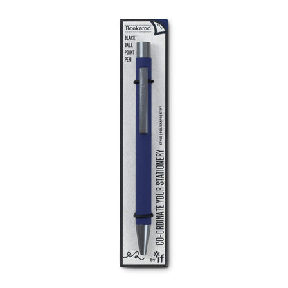 IF Bookaroo Pen, soft touch, colour coated pen with black ink