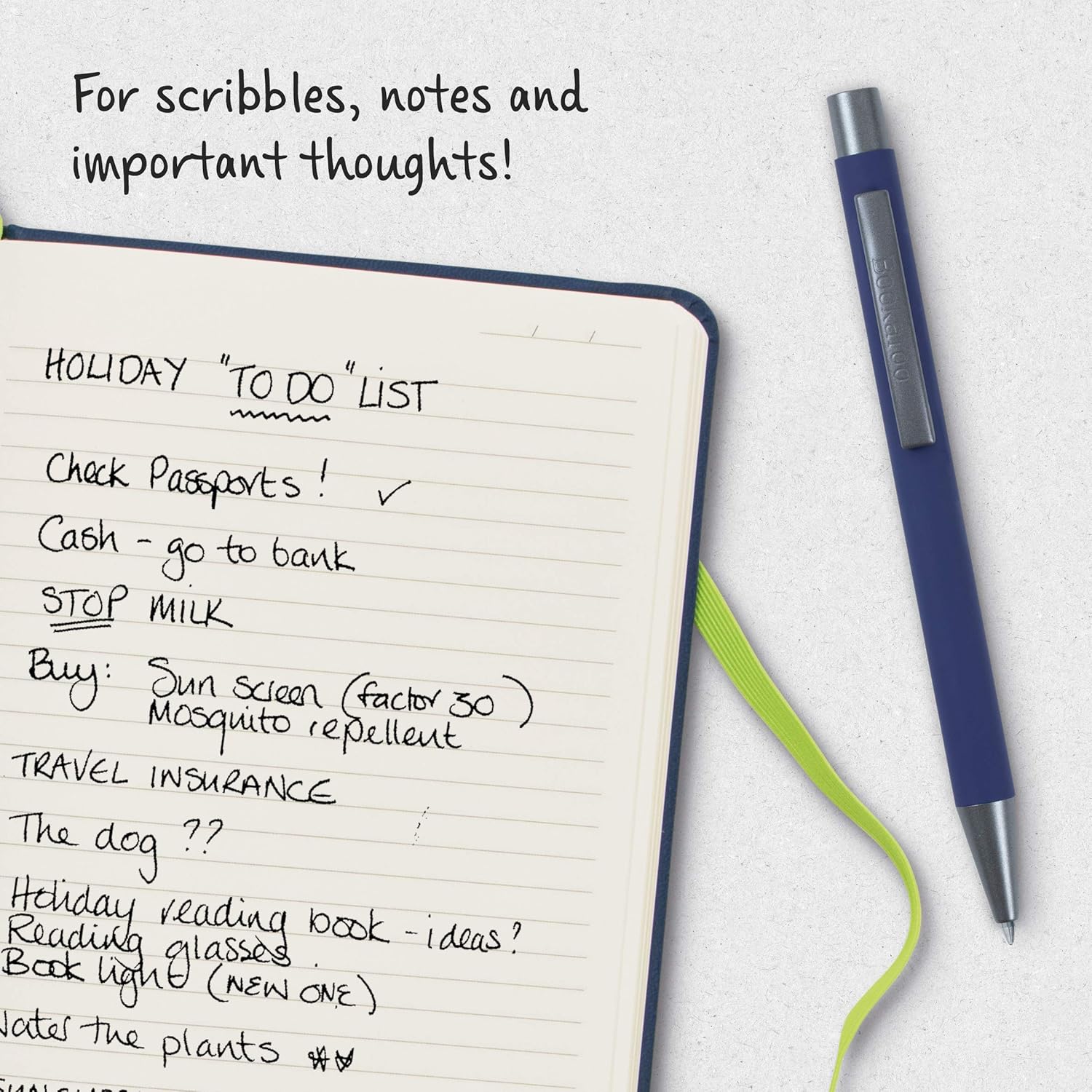 IF Bookaroo Pen, soft touch, colour coated pen with black ink