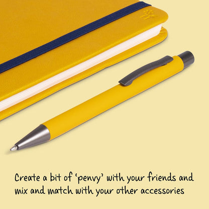 IF Bookaroo Pen, soft touch, colour coated pen with black ink