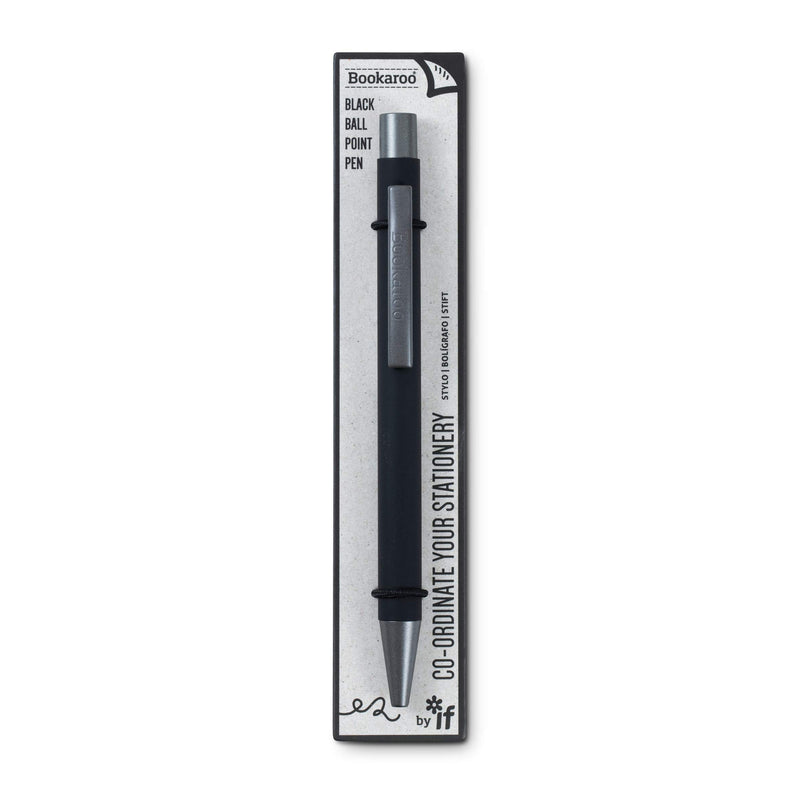 IF Bookaroo Pen, soft touch, colour coated pen with black ink