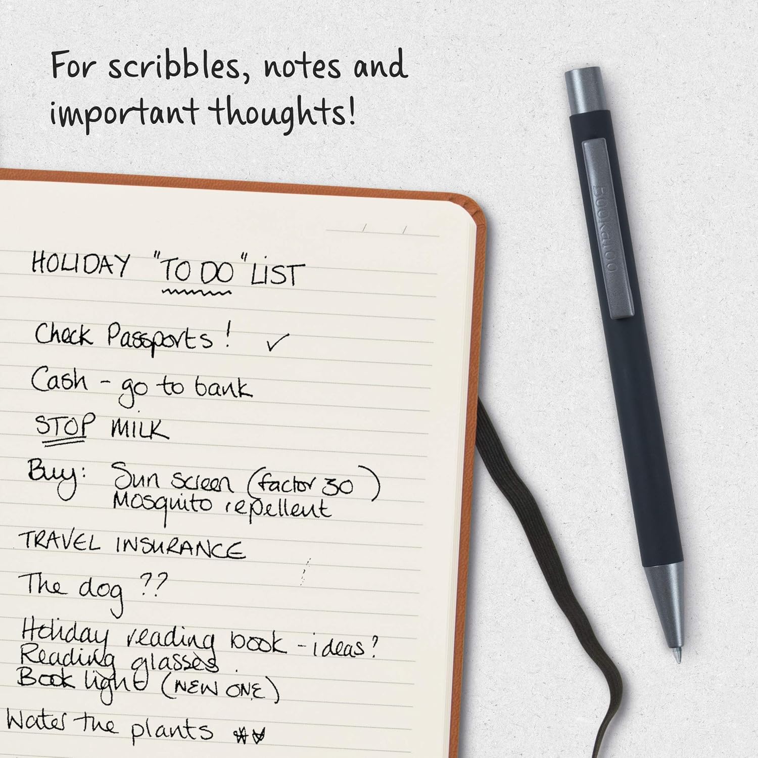 IF Bookaroo Pen, soft touch, colour coated pen with black ink