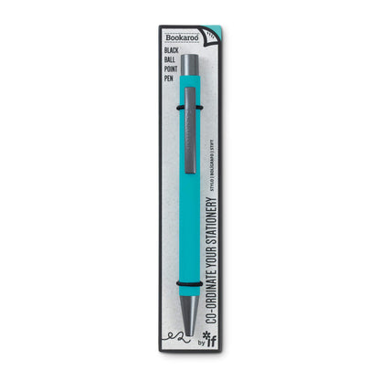 IF Bookaroo Pen, soft touch, colour coated pen with black ink