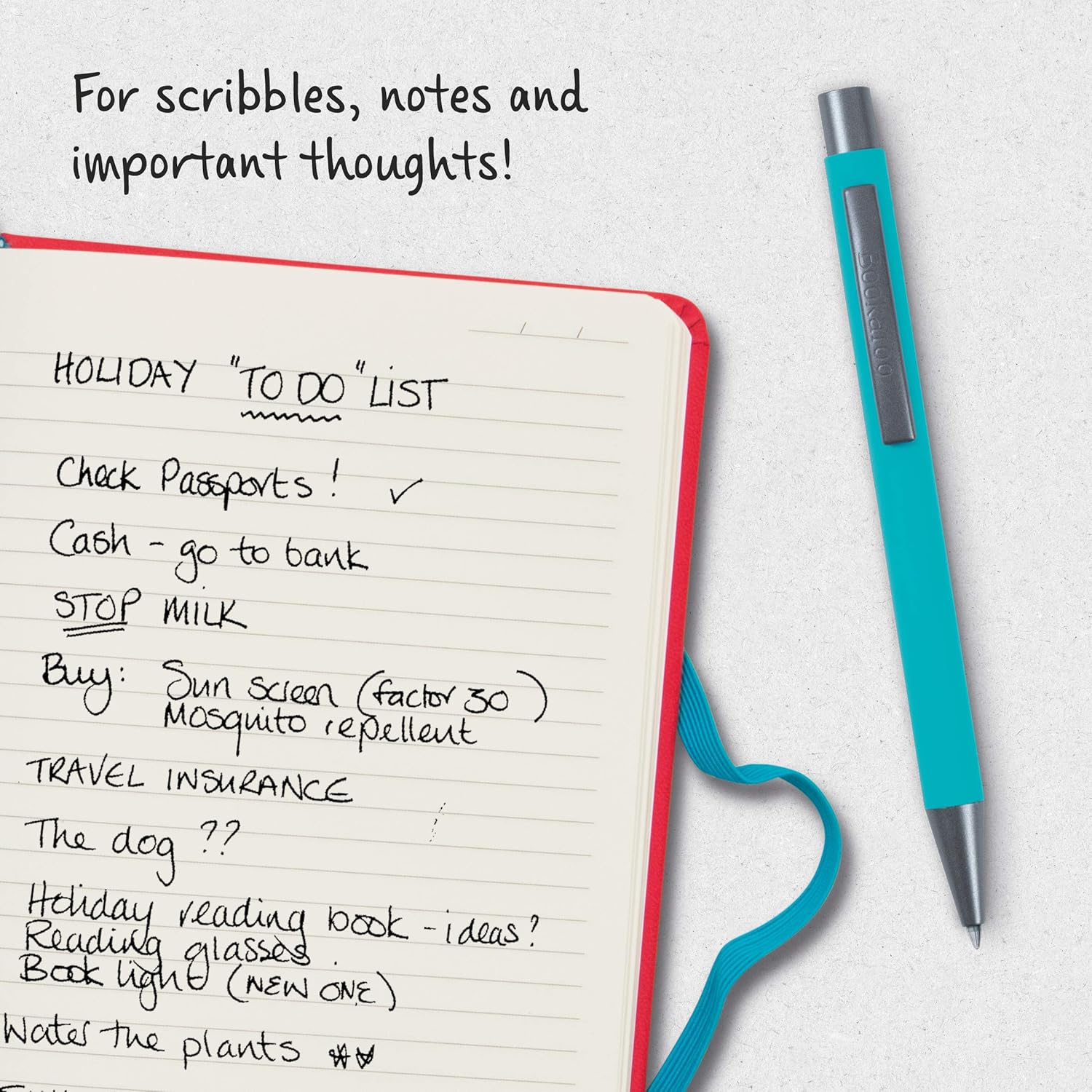 IF Bookaroo Pen, soft touch, colour coated pen with black ink