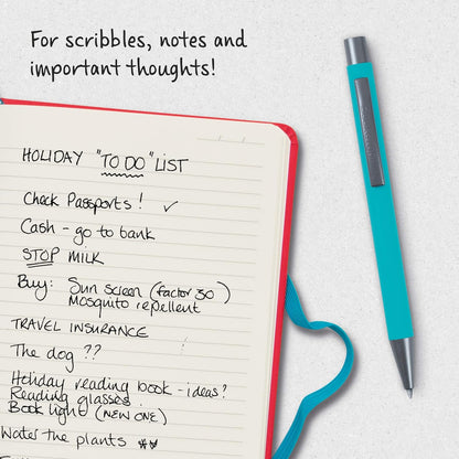 IF Bookaroo Pen, soft touch, colour coated pen with black ink