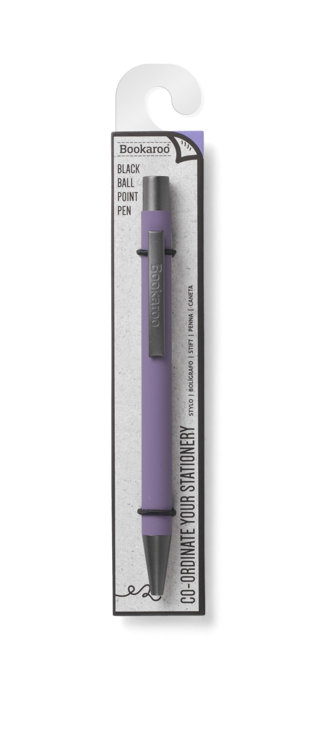 IF Bookaroo Pen, soft touch, colour coated pen with black ink