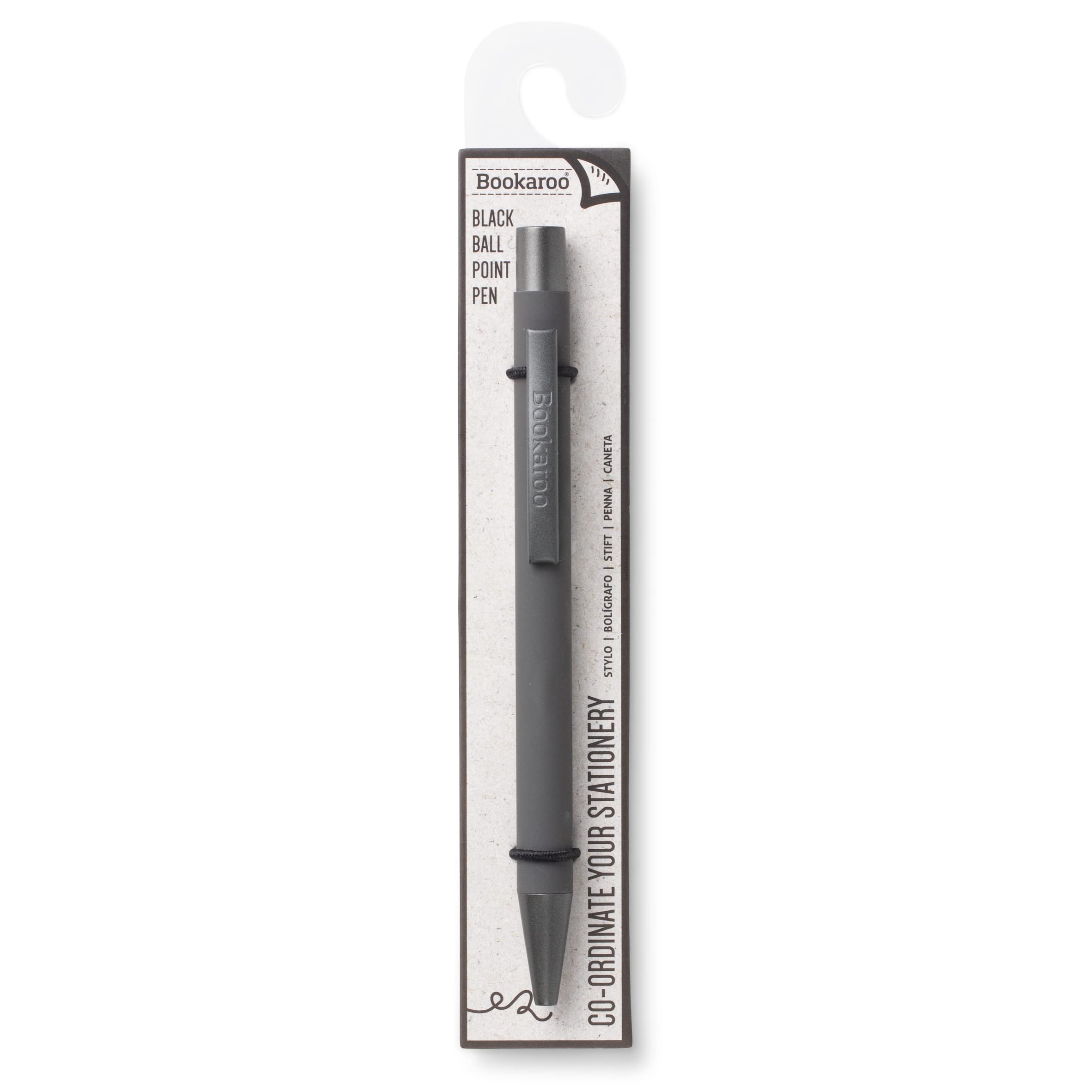 IF Bookaroo Pen, soft touch, colour coated pen with black ink
