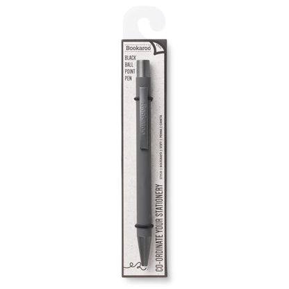 IF Bookaroo Pen, soft touch, colour coated pen with black ink