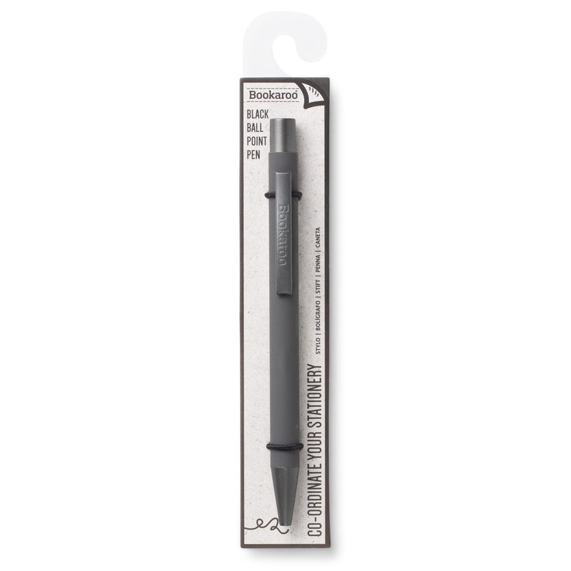 IF Bookaroo Pen, soft touch, colour coated pen with black ink