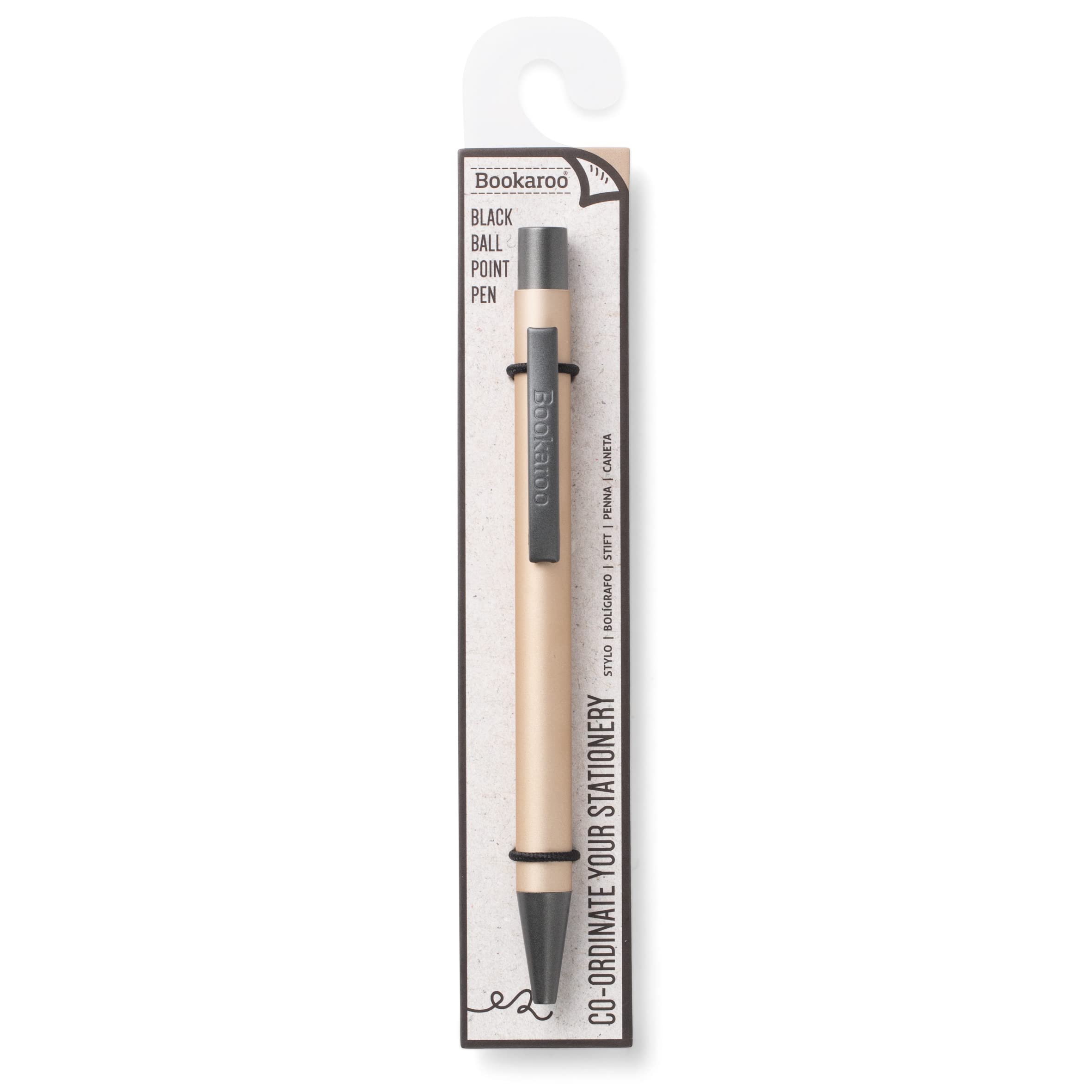 IF Bookaroo Pen, soft touch, colour coated pen with black ink