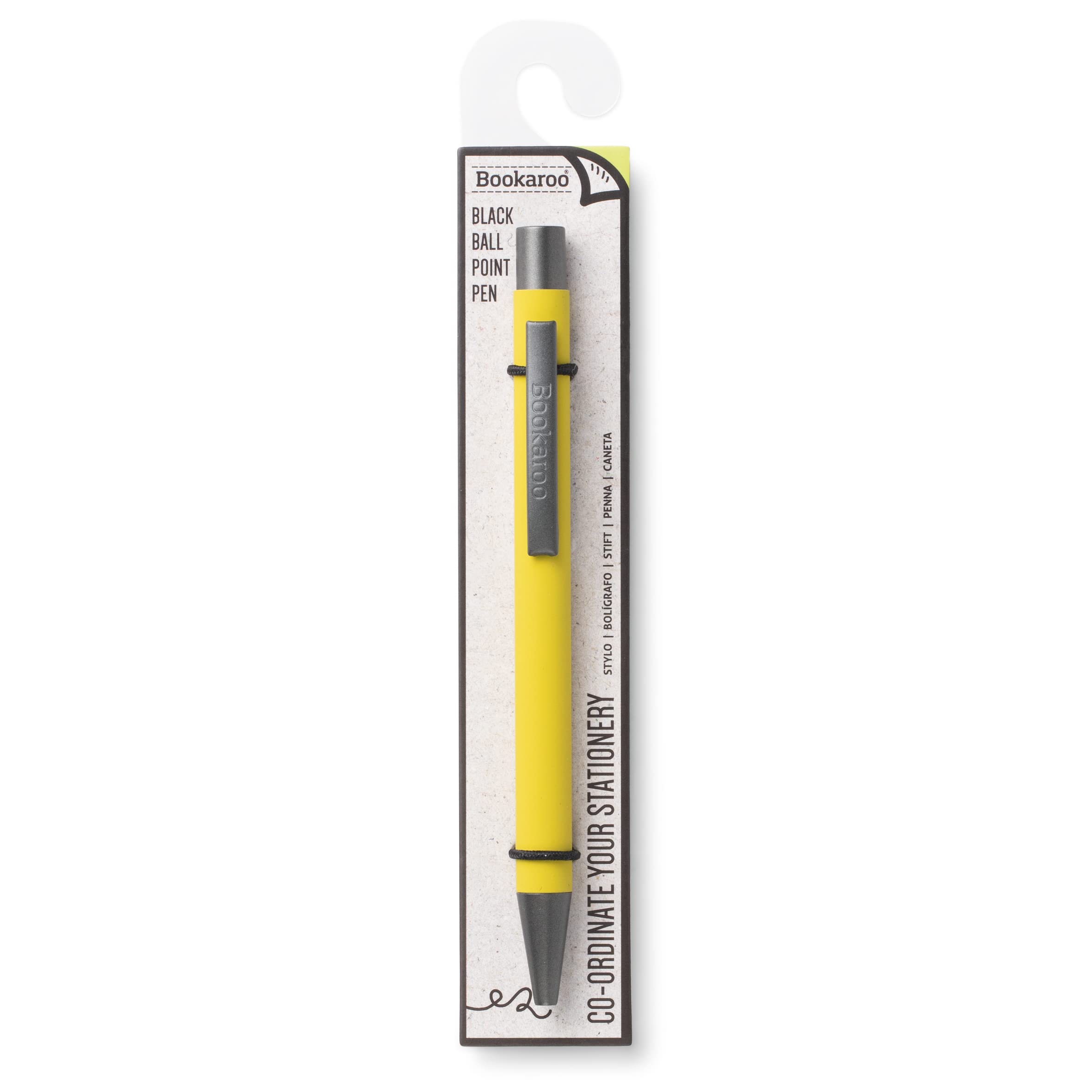 IF Bookaroo Pen, soft touch, colour coated pen with black ink