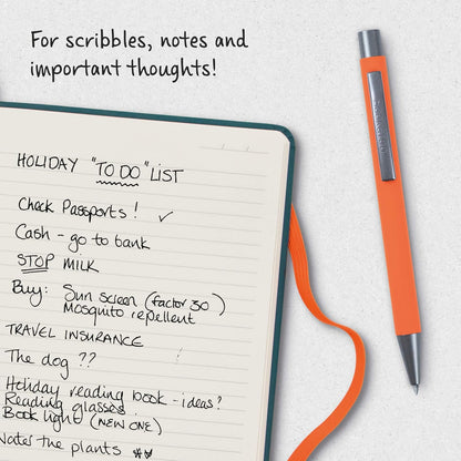 IF Bookaroo Pen, soft touch, colour coated pen with black ink