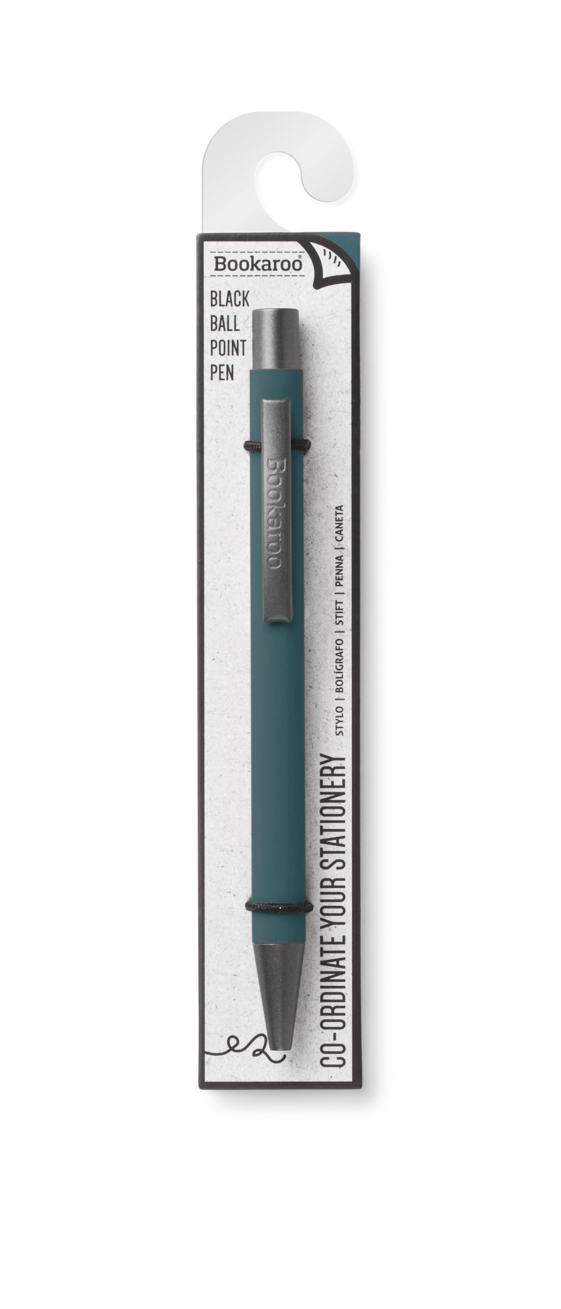 IF Bookaroo Pen, soft touch, colour coated pen with black ink