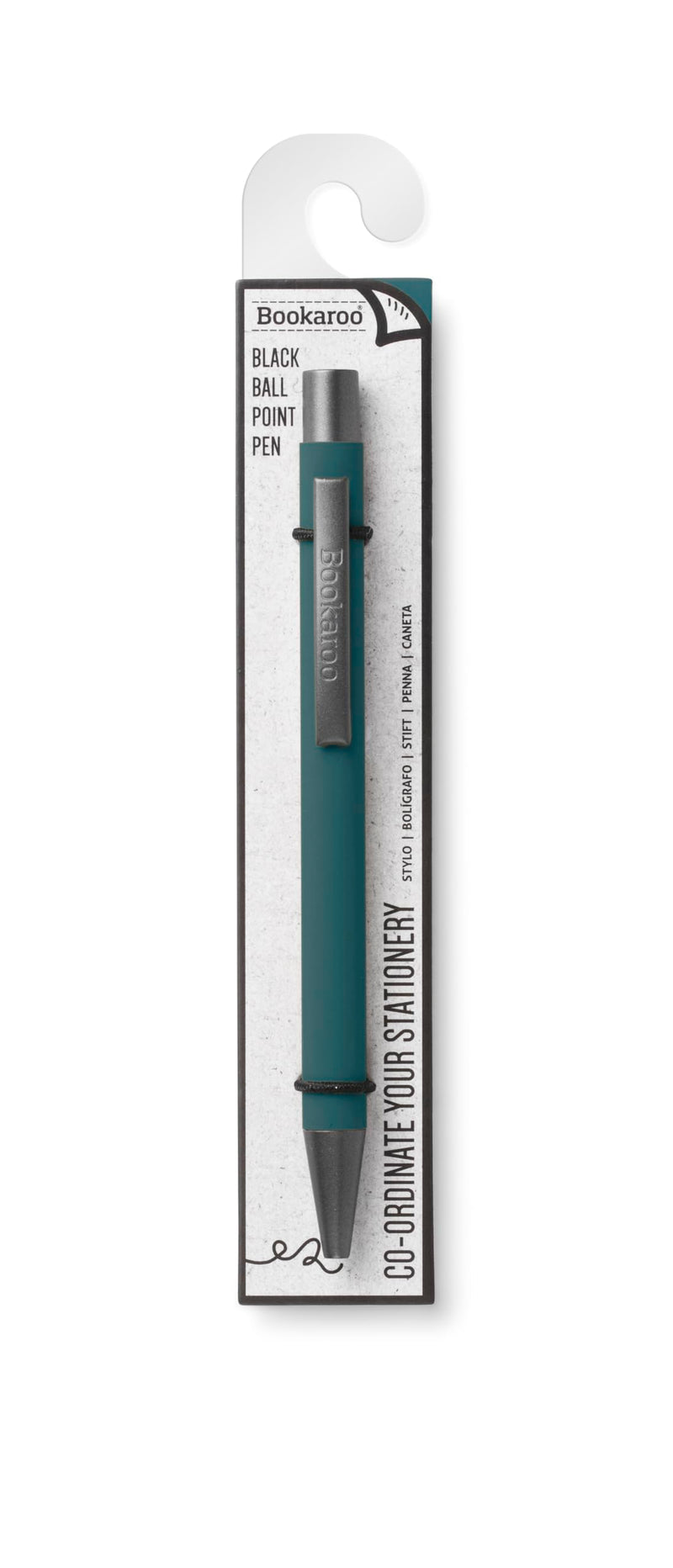 IF Bookaroo Pen, soft touch, colour coated pen with black ink