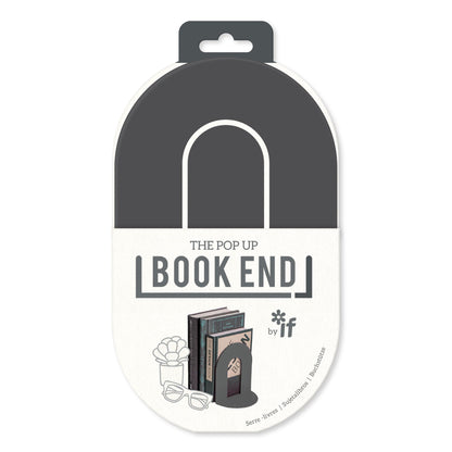 IF The Pop Up Book End, Fold Flat Single Bookend, Contemporary Colours, Mix & Match