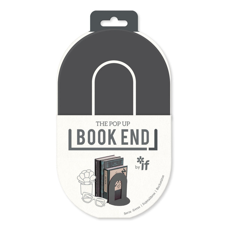 IF The Pop Up Book End, Fold Flat Single Bookend, Contemporary Colours, Mix & Match