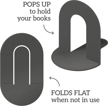 IF The Pop Up Book End, Fold Flat Single Bookend, Contemporary Colours, Mix & Match