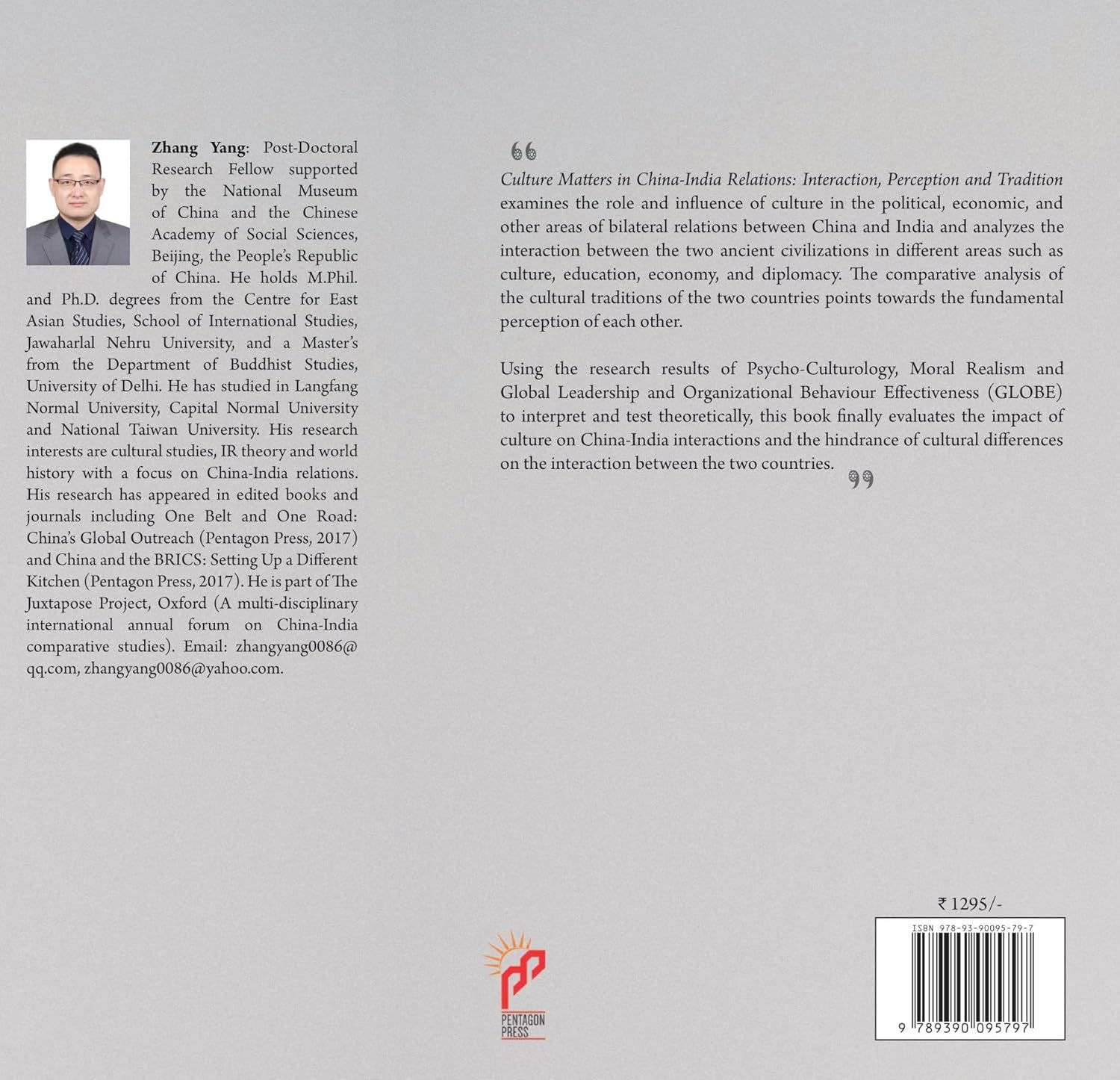 Culture Matters in China-India Relations