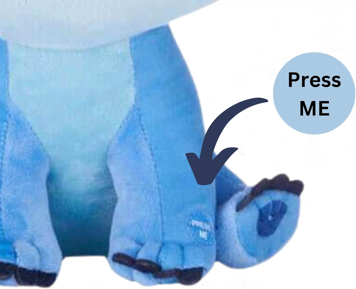 Disney Lilo & Stitch Plüschtier - STITCH Lil Bodz 20 cm mit Hawaii-Musikgeräuschen - Höhe 20 cm