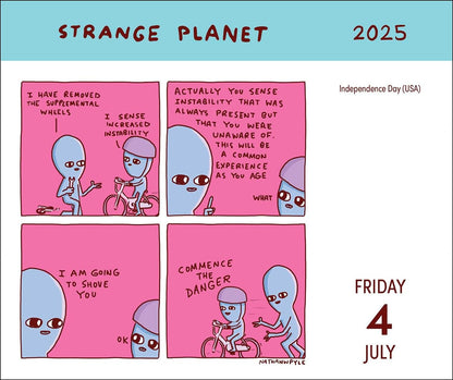 Strange Planet 2025 Day-to-Day Calendar
