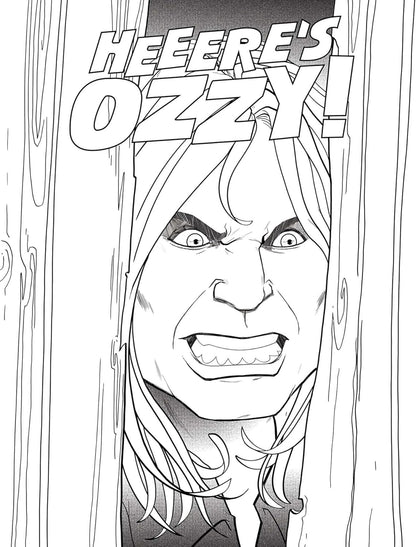 Ozzy Osbourne: The Official Coloring Book