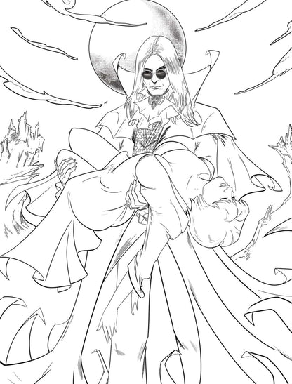 Ozzy Osbourne: The Official Coloring Book