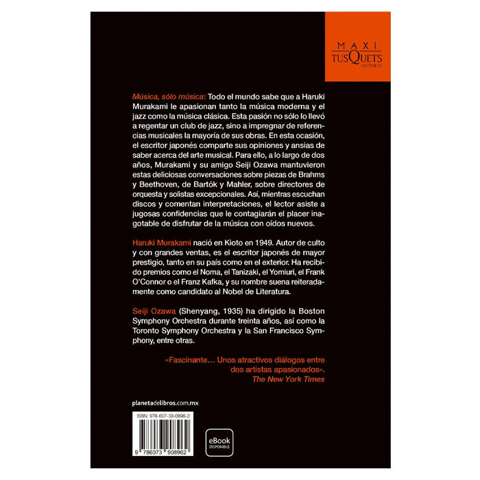 Música, Sólo Música / Absolutely on Music: Conversations