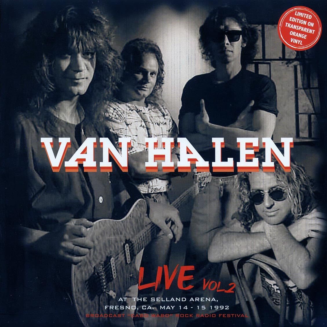 LIVE AT THE SELLAND ARENA. FRESNO. CA. MAY 14-15 1992 - VOL. 2 (TRANSPARENT ORANGE VINYL)