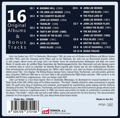 Hooker - 16 Original Albums