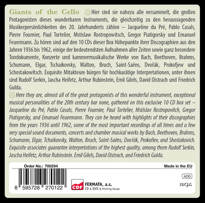 Greatest Cello Recordings