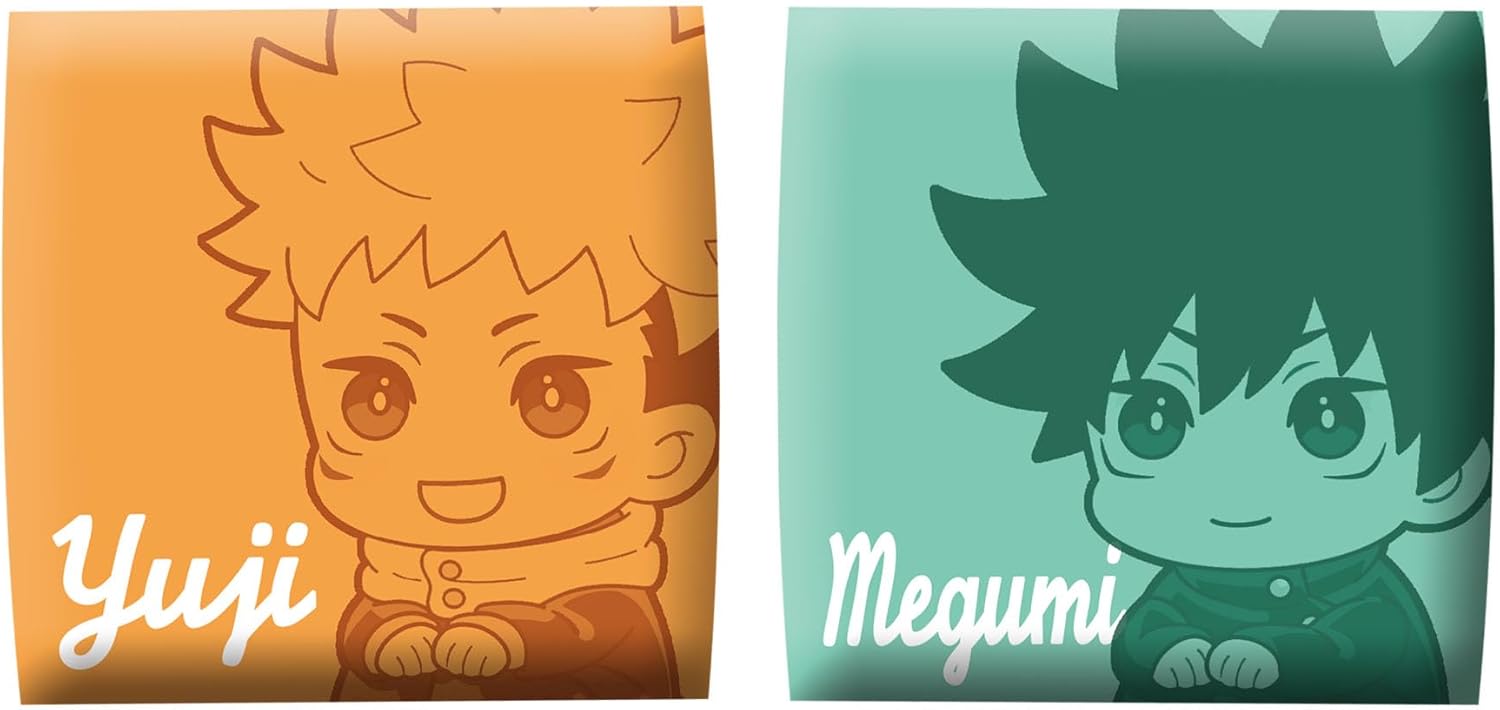 Megahouse - Jujutsu Kaisen - Look Up - Yuji Laugh & Megumi Smile 4.5 inch Figure Set With Gift
