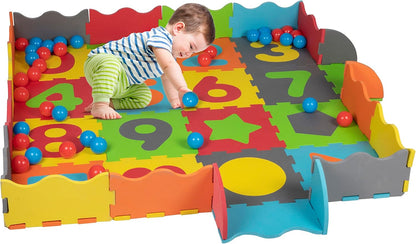 Ballenbak Foam Met 40 Ballen