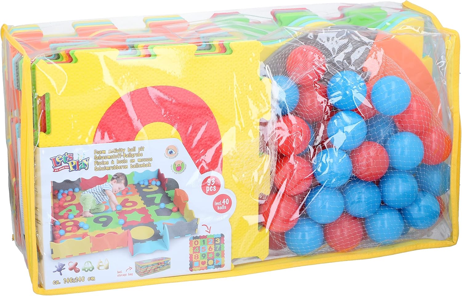 Ballenbak Foam Met 40 Ballen
