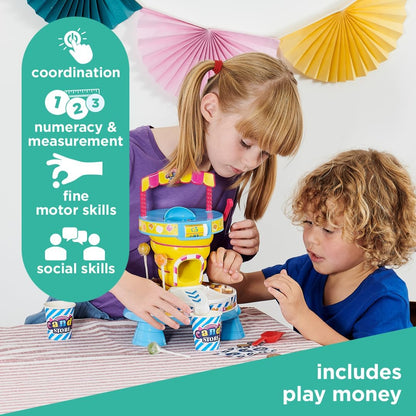 Tienda de golosinas a granel Casdon (sin golosinas), Tienda de golosinas de juguete para niños a partir de 3 años, Incluye rueda de precios giratoria, Perfecta para un juego imaginativo
