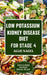 Low Potassium Kidney Disease Diet for Stage 4
