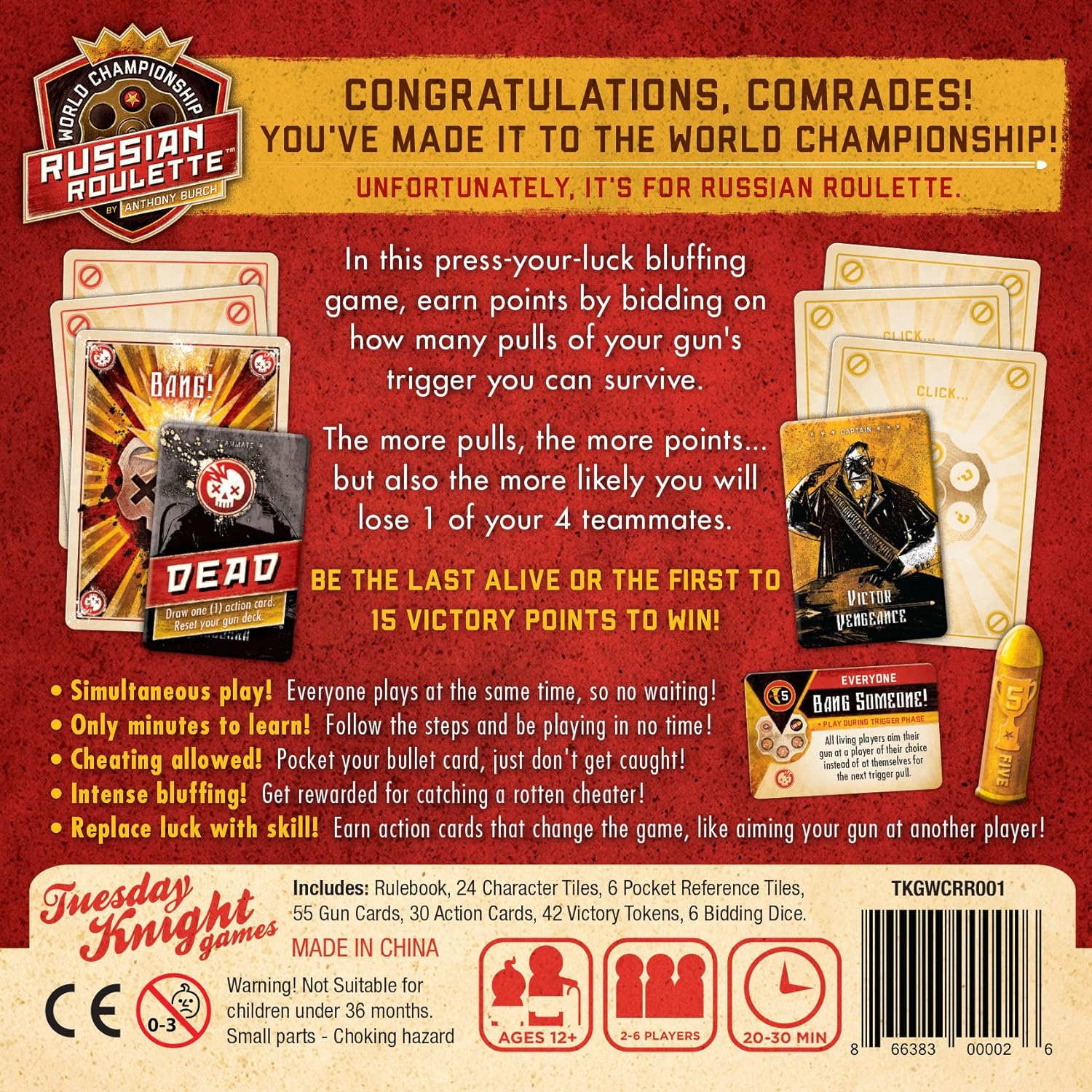 Tuesday Knight Games World Championship Russian Roulette