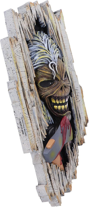 Nemesis Now Iron Maiden Killers Wandschild, 30,5 cm, Harz, cremefarben, offizielles Iron Maiden Merchandise, Killers Album, Wanddekoration, Iron Maiden Home Decor, gegossen aus feinstem Harz