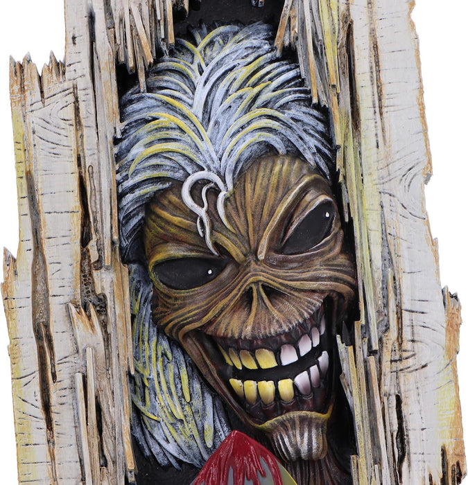 Nemesis Now Iron Maiden Killers Wandschild, 30,5 cm, Harz, cremefarben, offizielles Iron Maiden Merchandise, Killers Album, Wanddekoration, Iron Maiden Home Decor, gegossen aus feinstem Harz