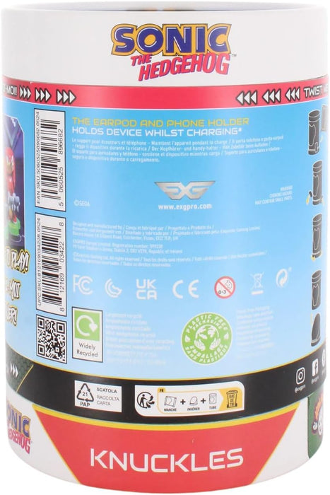 Exquisite Gaming Cable Guys Holdem - Knuckles Collectible Small Tech Accessories & Phone Holder/Stand (iPhone, Samsung, Earbuds, Earphones