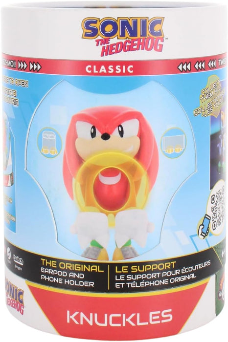 Exquisite Gaming Cable Guys Holdem - Knuckles Collectible Small Tech Accessories & Phone Holder/Stand (iPhone, Samsung, Earbuds, Earphones