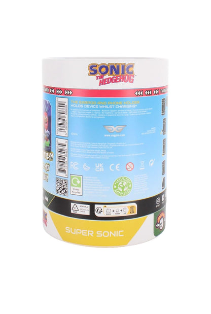 Cable Guys Holdem - Super Sonic Collectible Small Tech Accessories & Phone Holder/Stand (iPhone, Samsung, Earbuds, Earphones
