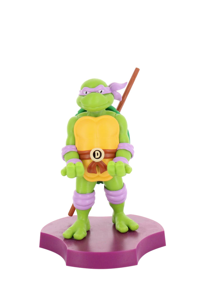 Exquisite Gaming Cable Guys Holdem - TMNT Donatello Collectible Small Tech Accessories & Phone Holder/Stand (iPhone, Samsung, Earbuds, Earphones