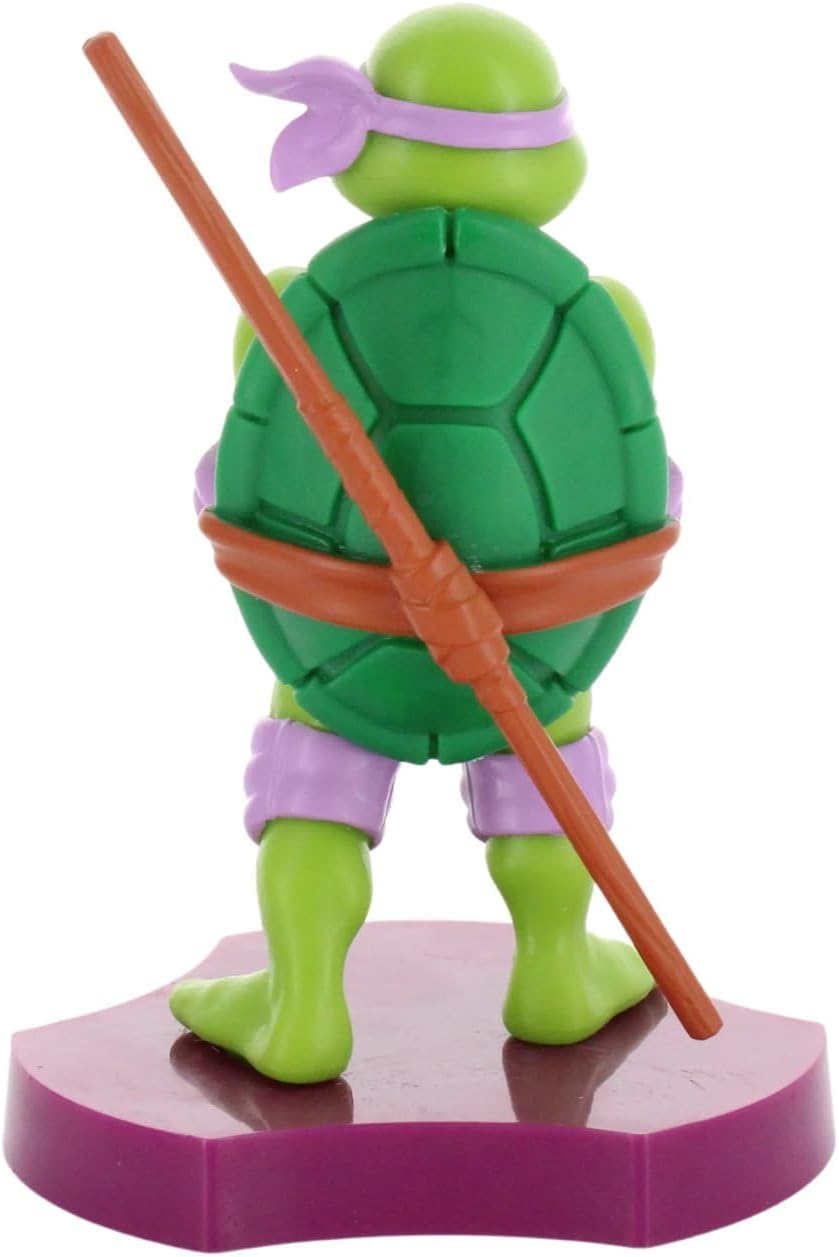 Exquisite Gaming Cable Guys Holdem - TMNT Donatello Collectible Small Tech Accessories & Phone Holder/Stand (iPhone, Samsung, Earbuds, Earphones