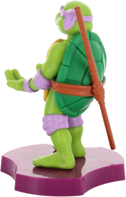 Exquisite Gaming Cable Guys Holdem - TMNT Donatello Collectible Small Tech Accessories & Phone Holder/Stand (iPhone, Samsung, Earbuds, Earphones