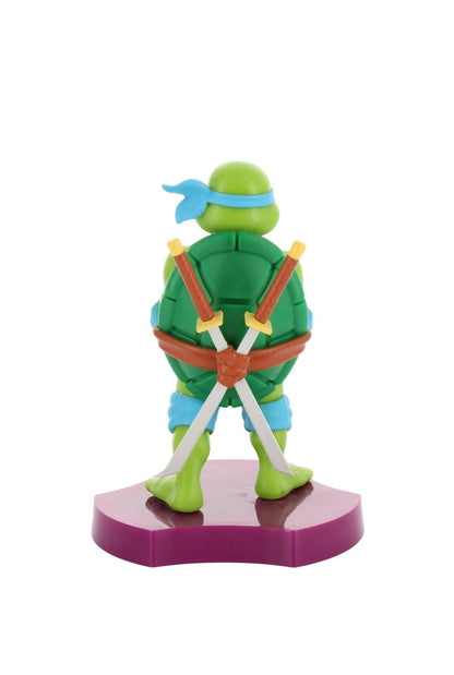Cable Guys Holdem - TMNT Leonardo Collectible Small Tech Accessories & Phone Holder/Stand (iPhone, Samsung, Earbuds, Earphones