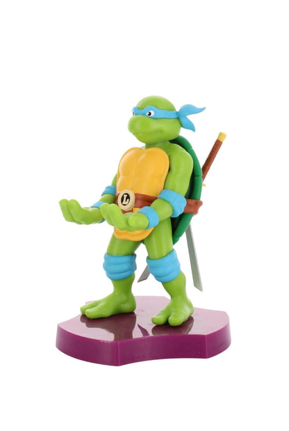 Cable Guys Holdem - TMNT Leonardo Collectible Small Tech Accessories & Phone Holder/Stand (iPhone, Samsung, Earbuds, Earphones