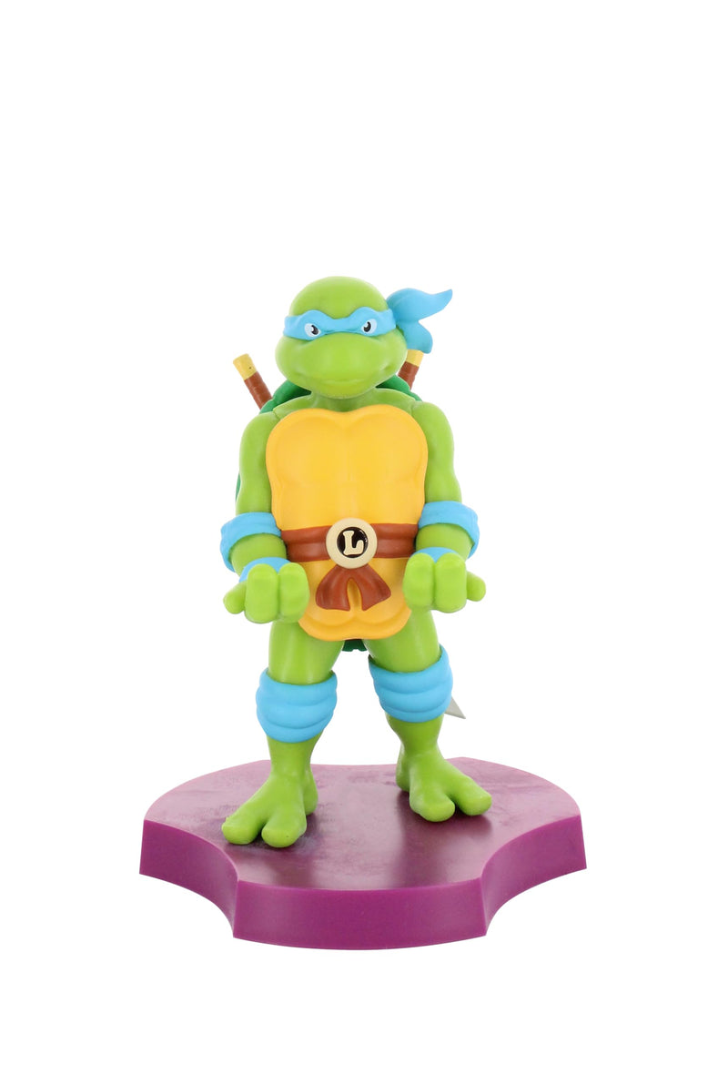 Cable Guys Holdem - TMNT Leonardo Collectible Small Tech Accessories & Phone Holder/Stand (iPhone, Samsung, Earbuds, Earphones