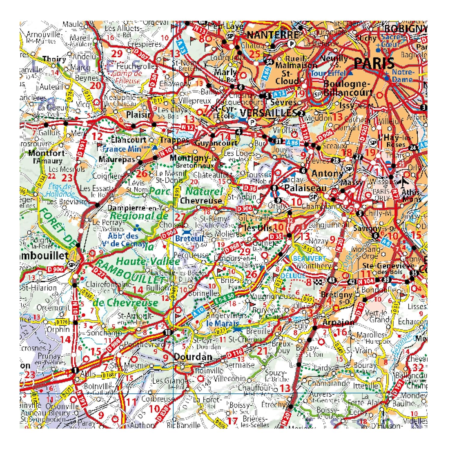 Northwestern France 2024 - Michelin National Map 706