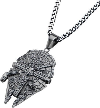 STAR WARS - Stainless Steel Millenium Falcon Penda
