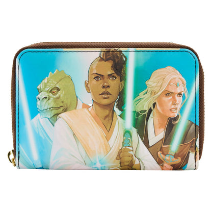 Loungefly STAR WARS The HIGH REPUBLIC COMIC COVER ZIP AROUND WALLET