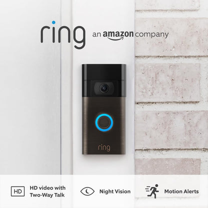 Ring - Video Doorbell Gen2 Bronze
